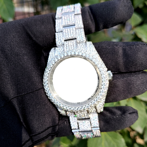 Reloj de Pulsera para Hombre NYC DIAMOND EMPIRE, de Acero Inoxidable, de Alta Calidad, Estilo Vintage, Caja Cuadrada de 41 mm, Cristal, Analógico, Mecánico Automático - Product Image 1