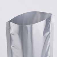 Custom Silver Anti Static Packaging Bags for Electronic Components PCB IC Hardware Parts Open Top Wholesale S07C