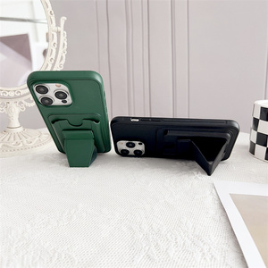 Prodotti di tendenza custodia per cellulare morbida in TPU con supporto in pelle per <span class=keywords><strong>Samsung</strong></span> <span class=keywords><strong>A21</strong></span> A22 A23 A24 A25 A31 A32 A33 A34 A35 5G - Product Image 5