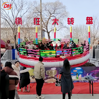 Manège Disco Crazy : Manège rebondissant portable, attraction de fête foraine, manège à sensations fortes en extérieur pour location de terrain de jeux