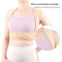 Correcteur de posture pour le haut du dos pour femmes, correcteur de posture invisible pour le dos, soutien supérieur, redresseur