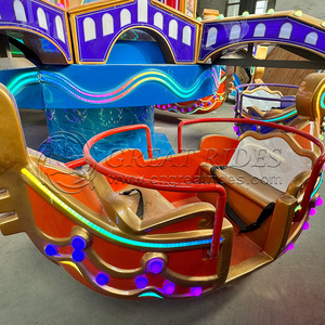 Équipement rotatif d'attraction de terrain de jeu extérieur Autres produits de parc d'attractions Bateaux de <span class=keywords><strong>Venise</strong></span> à vendre - Product Image 2