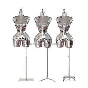 Maniquí Femenino de Medio Cuerpo con Curvas, Busto Grande, Talla Grande, Caderas Anchas, Estilo Brasileño, Marca Guangzhou Mirror Silver - Product Image 1