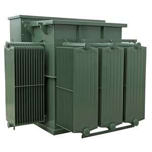 Transformateur triphasé combiné sur socle 1500 kVA 13,8 kV, conception ANSI IEEE pour systèmes d'alimentation utilitaires et commerciaux, à faible tension frontale - Product Image 2