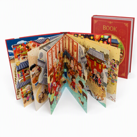 Libro Infantil Interactivo Personalizado con Historias para Niños Pequeños, 3D, Pop-Up, Tapa Dura, Esquinas Redondeadas, Seguro, Educativo, Impresión de Libros para Niños