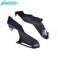 AKOSO R6 fibra de carbono Belly Pan motocicleta carbono inferior aceite Belly Pan Guard carenado para Yamaha R6 2017-2024 2023
