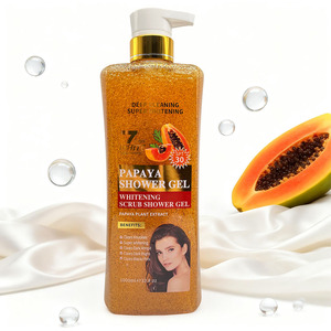 <span class=keywords><strong>Gel</strong></span> <span class=keywords><strong>Douche</strong></span> Super Éclaircissant pour Éliminer les Zones Sombres des Cuisses, les Taches Noires et les Imperfections – Gommage Corporel Super Blanchissant à la Papaye – OEM - Product Image 5