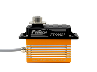 Servo Digital Industrial sin Escobillas Feite FT600BL 24V 600Kg, Carcasa de Aluminio, Engranajes de Acero, 180 Grados, Magnético, Piezas para Drones RC