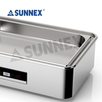 Pour chauffe-plats électrique de luxe Sunnex 8.5L chauffe-plats en acier inoxydable pour restauration et restaurants Offre Spéciale pour hôtels et buffet