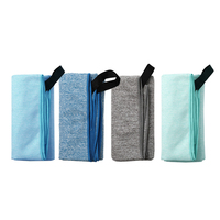 Toalla Deportiva Cuadrada de Microfibra, Ecológica, Tejida, Portátil, de Secado Rápido, Suave, EIGFOH ET006, para Gimnasio, Precio de Fábrica