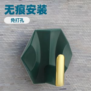 ตะขอแขวนติดผนังแบบเรขาคณิต รับน้ำหนักได้ 3 กก. ผลิตจากพลาสติก สำหรับห้องครัว ติดตั้งง่าย ไม่ทิ้งรอย ใช้สำหรับจัดเก็บ - Product Image 5