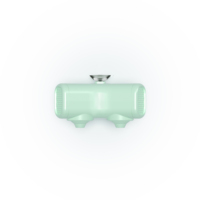 Pulvérisateur mural électrique en plastique poli, design moderne, à jets de bain à bulles haute pression pour baignoire, pour hôtels, système de bain automatique