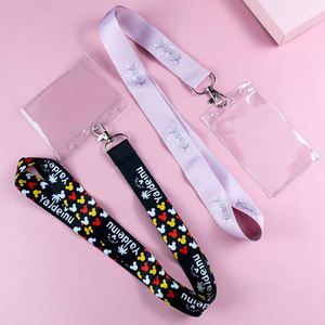Cordón de poliéster colorido con diseño de dibujos animados para teléfono móvil, tarjetero, llavero, correa para el cuello, para llaves de coche, tarjetas de identificación, gimnasio, USB, soporte para credenciales - Product Image 2