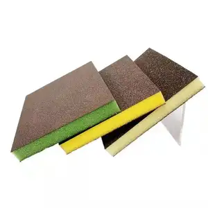 Metal Drywall Wood Flexible Abrasive Sanding Sponge Polishing Sponge Sandpaper Block