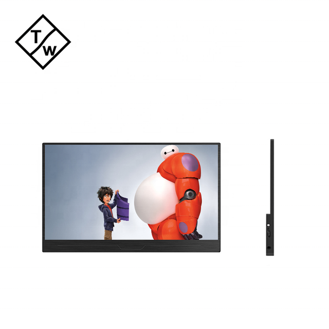 13.3'' Portable Gaming Monitor with 9mm Thickness 1920*1080 IPS Panel USB Power for Laptop