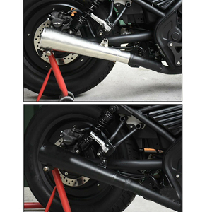 Pot d'échappement universel 51 mm pour moto, motocross, café <span class=keywords><strong>racer</strong></span>, pitbike, compatible BMW S1000RR Z400 Z900 NK400 S1000R - Product Image 6
