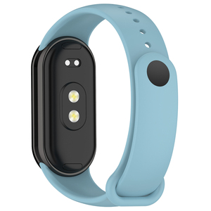 Correa de Silicona TPE con Conector Metálico para <span class=keywords><strong>Xiaomi</strong></span> Mi <span class=keywords><strong>Band</strong></span> 10 9 8, Pulsera Deportiva para Reloj Inteligente, Accesorios - Product Image 4