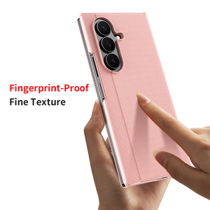 Custodia in Pelle PU per <span class=keywords><strong>Samsung</strong></span> Galaxy Z TriFold, Protezione Completa con Specchio Trasparente, Supporto per Telefono - Product Image 6