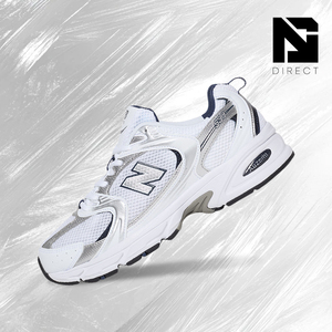 New Balance 530 'white Natural Indigo' Chaussures de course décontractées pour hommes, baskets en maille respirante - Product Image 1