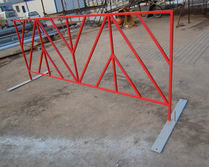 Valla DE SEGURIDAD incorruptible a bajo precio Barrera de control de multitudes 3D Precio de fábrica Marco de acero galvanizado en caliente impermeable - Product Image 5