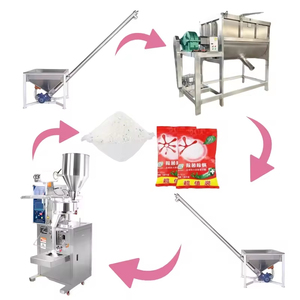Machine d'emballage automatique de détergent en acier inoxydable, à économie d'énergie, pour le remplissage et la fermeture de poudre à lessiver, usage commercial - Product Image 2