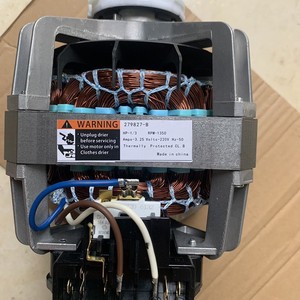 <b>Dryer</b> Motor 220V 800-1199W Stainless Steel Housing Built-In <b>Electric</b> Tumble <b>Dryer</b> Use - Product Image 2