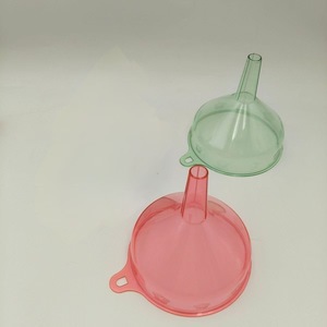 Embudo de plástico PET transparente y grueso, para cocina y necesidades diarias, embudo para aceite doméstico, embudo para vino, venta al por mayor. - Product Image 1