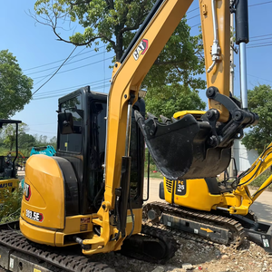 Caterpillar 303.5E Used Excavator 3Ton Medium Hydraulic Crawler Digger Original Japan Good Condition Low Hours <b>Cheap</b> - Product Image 1