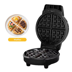 Machine à petit-déjeuner multifonction 3-en-1 : mini-machine à pain, gaufrier et appareil à crêpes détachable pour un nettoyage facile - Product Image 5