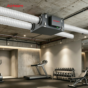 HRV ERV Tipo montado en el techo Control remoto mecánico Intercambiador de calor Sistema de ventilación de recuperación de energía - Product Image 1