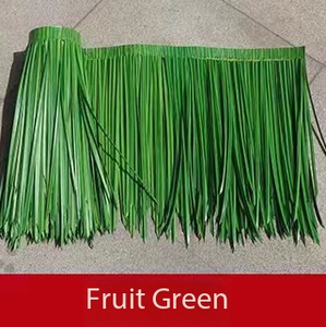 Paja <span class=keywords><strong>Artificial</strong></span> Verde de Alta Calidad al por Mayor, Paja Sintética Impermeable y Resistente a los Insectos para Techos, Jardinería, Decoración y Bricolaje - Product Image 2