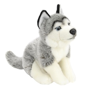 Dương châu Vàng Nhà Cung Cấp Tùy Chỉnh 12 inch Sang Trọng Nhồi Động Vật Husky Đồ Chơi - Product Image 2