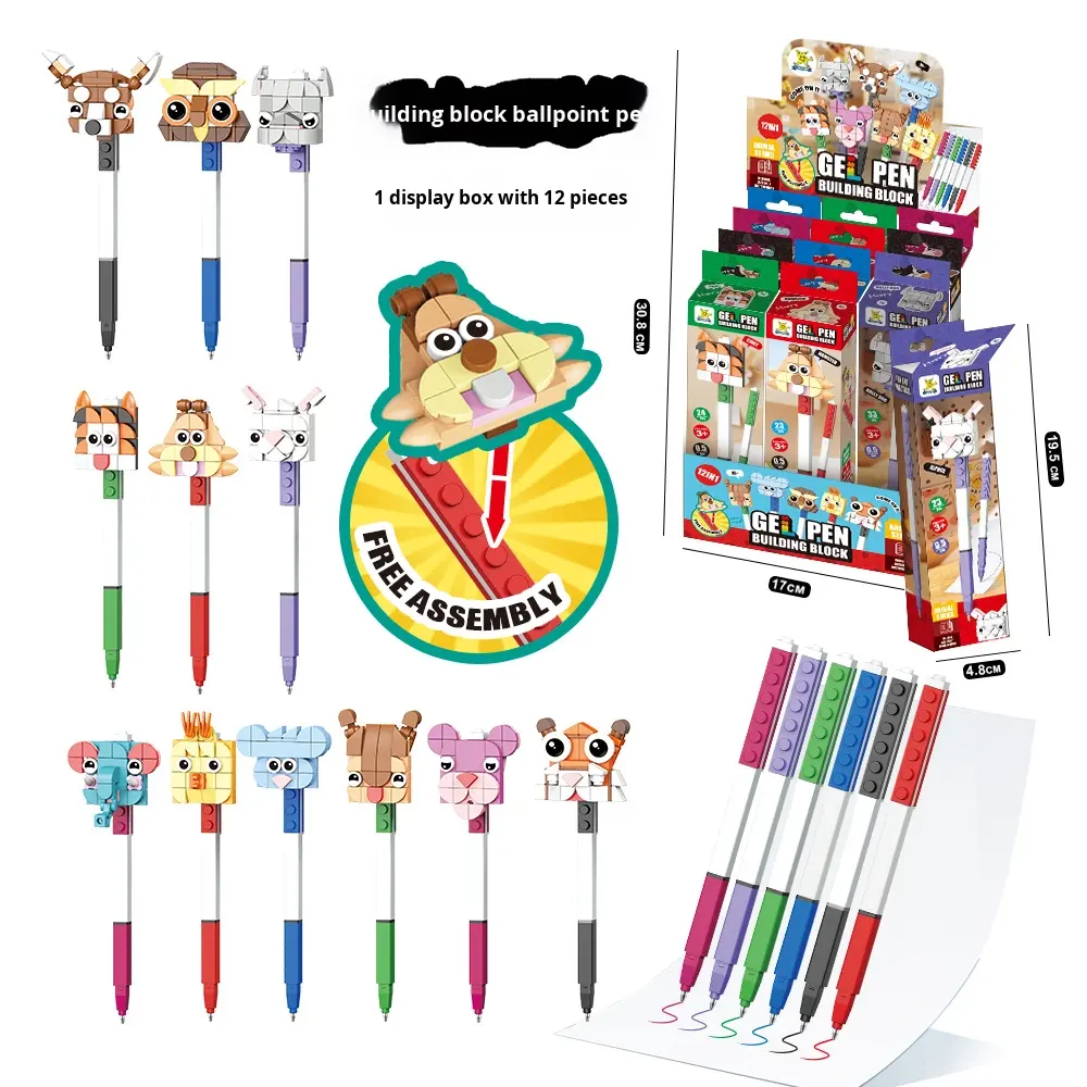 Stylo à blocs de construction