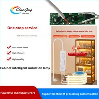 Circuit imprimé intelligent à induction pour armoire, usage domestique, micro-ordinateur sans fil à puce unique, faible consommation d'énergie, application, sans modèle