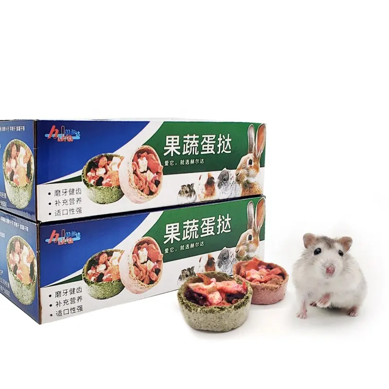 Pet Rabbit Hamster molar snack pet Fruit and vegetable tart food feed rabbit chew toy hamster food guinea pig food