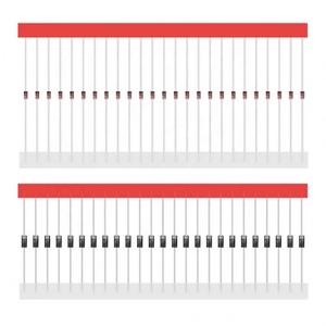 Kit de Diodos Rectificadores Schottky 100/200PCS 1N4007 1N4148 1N5408 1N5819 1N5822 1N4001 1N4004 1N5404 FR107 FR207 de Conmutación Rápida - Product Image 5