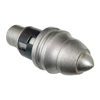 DRILLMORE 42CrMo Burins à tiges rondes à dents coniques et en forme de balle TCE55/25C 20 PIÈCES/BOÎTE pour tarières et godets de forage