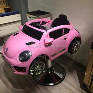 Chaise de salon de coiffure rose pour enfants, chaise de salon de coiffure pour enfants, vente en gros, prix bon marché - Product Image 3