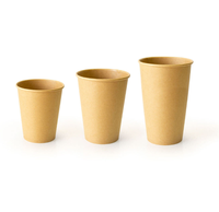 Elegant White Paper Cups Coffee Cafeterias Eco Friendly Hot Beverage white Paper Cups For Takeaway