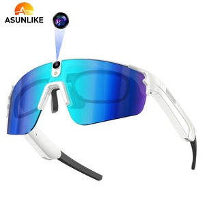 Asunlike Smart <b>Glasses</b> L805 Black With <b>Camera</b> Bluetooth Image Stabilization For Cycling Outdoor Sports - Product Image 2