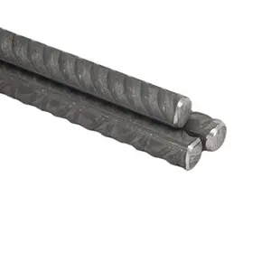 Barres d'armature en acier déformées matériau de construction usine fabrication fabricant barres d'armature en acier déformées tige de fer