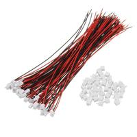 Kabel Konektor Adaptor JST-PH 1.50mm Pitch 2-Pin Ph2.0 untuk Peralatan Rumah Tangga, Konduktor Tembaga Berlapis Timah, Isolasi PVC