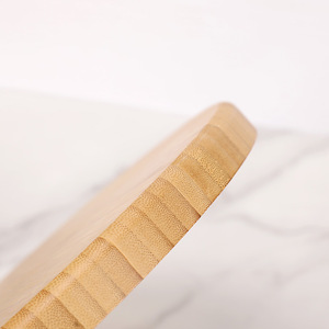 Bamboo <b>Tea</b> <b>Tray</b> Round 26.8Cm Natural Material For Dry <b>Tea</b> Brewing Residential Use - Product Image 5