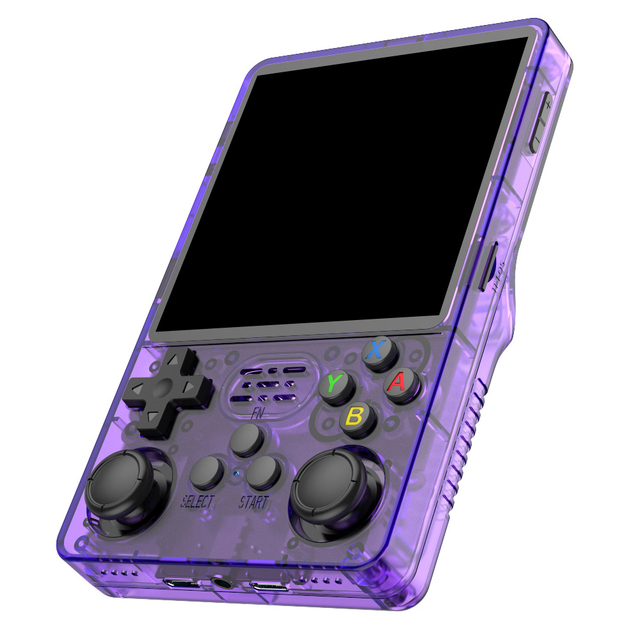 High Quality R36 Plus Handheld Game Player Linux Open Source System 64 Bit 4 inch Screen Dual 3D Joystick Retro Game Console