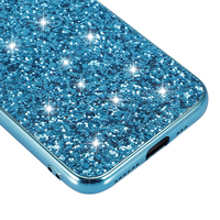 Uslion — coque à paillettes pour téléphone portable, étui de luxe en TPU, peinture à l'huile métallique, pour iPhone, Samsung, Huawei, Oneplus, 2022