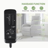 Meistverkauftes Elektrisches Relaxsofa 160 Grad Entspannungs- und Schlafsofa Modernes Wohnzimmersofa mit Massage Komfortables Ergonomisches Sofa