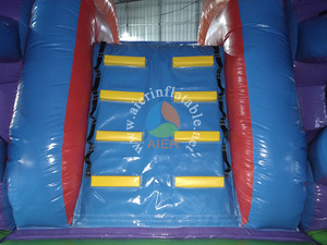 Đẹp Bánh Xe Lâu Đài Ngoài Trời & Trong Nhà Mini Nhà Bouncer Với Trượt Cho Trẻ Em - Product Image 4