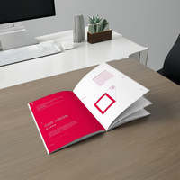 Manuels personnalisés imprimés, conception sur mesure, petit format A4 A5, brochure d'instructions à colorier, livre broché, catalogue, mini-livret, impression