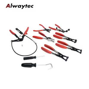 Nouveautés : Ensemble de 9 pinces à collier de serrage pour tuyau automobile, outil flexible pour démonter les joints de câbles, tournevis pour joints d'huile, réparation automobile - Product Image 6