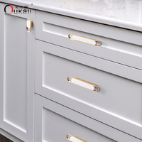 Meilleure vente K or bleu noir armoire de salle de bain matériel zinc matériel chambre meubles tire poignée bouton